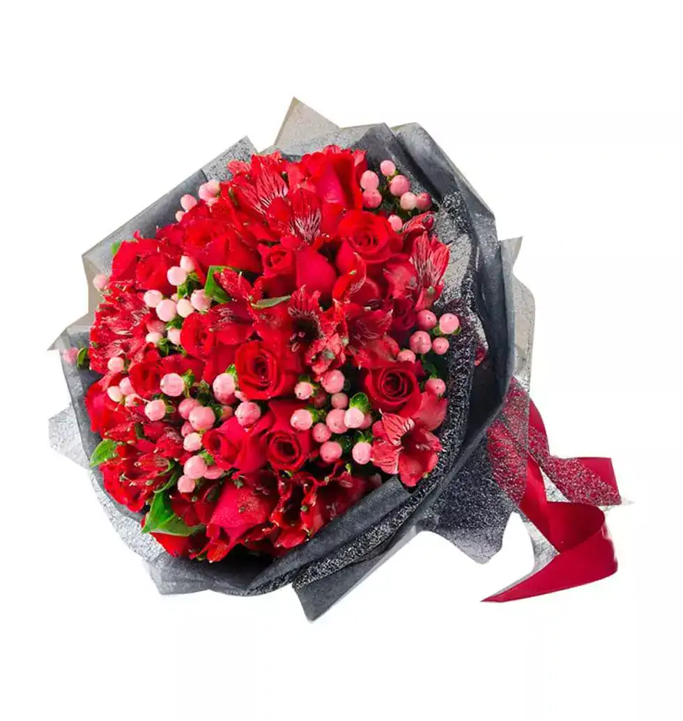 Exclusive Red Roses Bouquet