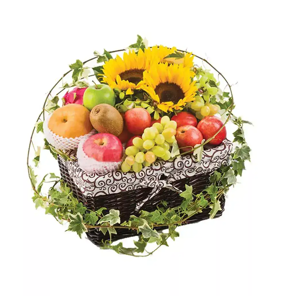 Fruity And Blooming Hamper