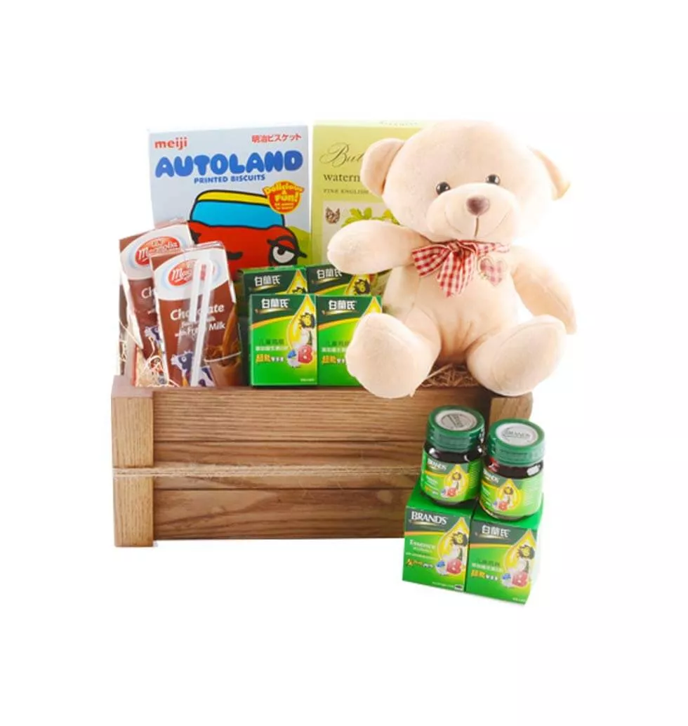 Hamper With Milk And More